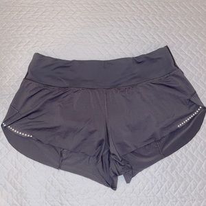 Lululemon Find Your Pace Dark Gray Shorts
